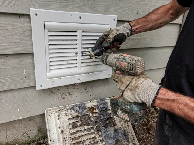 Dryer Vent Cover Replacement in Wesley Chapel