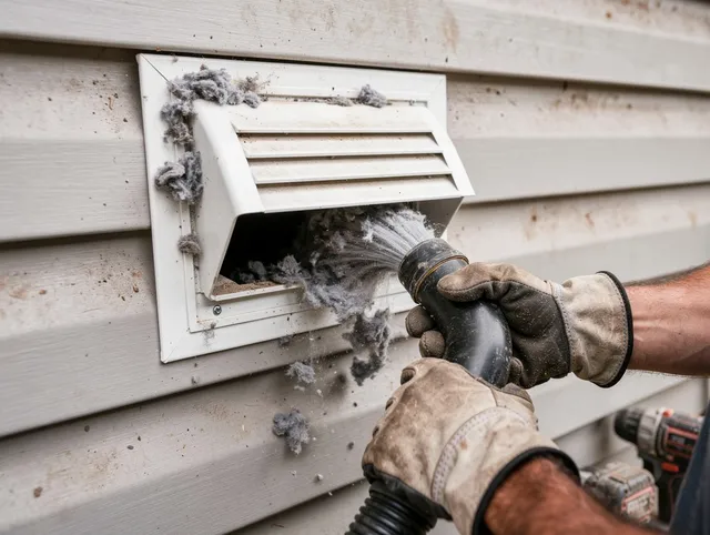 Professional dryer vent cleaning by Wesley Chapel Dryer Vent Cleaning in Wesley Chapel