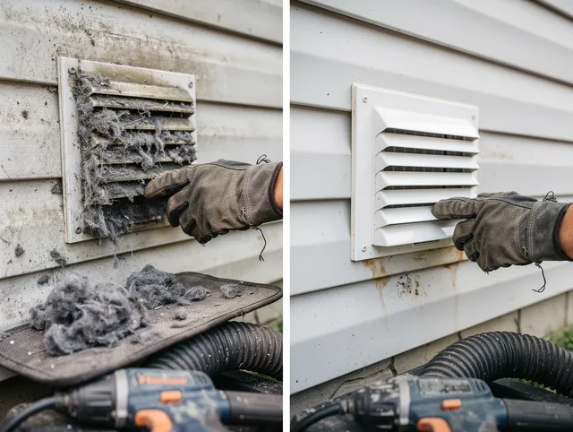 Residential dryer vent cleaning by Wesley Chapel Dryer Vent Cleaning in Wesley Chapel